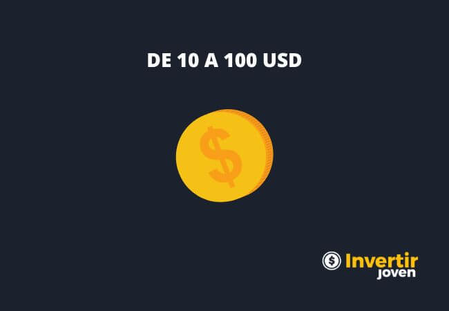DE 10 A 100 USD